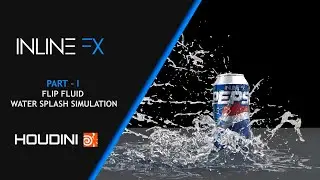 How to To create Water splash in Houdini |Tutorial | Part I