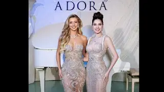 The Miss Cosmo2025 Yolina Lindquist and Miss Cosmo2025 Runner Up Chelsea Fernandez at the Gala Queen