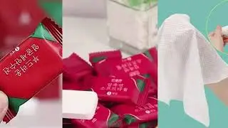 SYSSOL Magic Towels - Disposable Towel Instant Expand Biodegradable Compressed Cotton Travel Wipes
