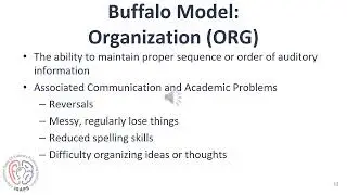 Auditory Processing Disorders: The Buffalo Model Approach to Testing and Treatment