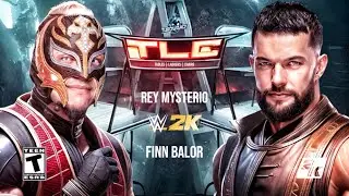 WWE Throwback Wilson: Rey Mysterio vs Finn Balor | Epic Showdown [TLC Match] [Full Match]#WWE