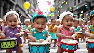 Baby Drum Parade &ndash; Boom boom tap tap fun