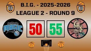 Oldmando Magic 50-55 Moschato Dragons (Round9-League2-04/01/2026)