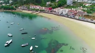 Porto Beluso, Spain 2019.07 aerial video