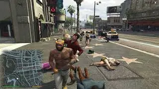 TUPAC VISITED HOLLYWOOD IN GTA 5 AND RIOT FOLLOWED HIM