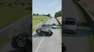 Cars vs Giant Water Pit #2 - BeamNG Drive