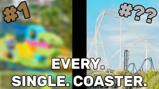 Ranking EVERY Rollercoaster I’ve been on!