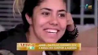 Morning Show: Adriel, da banda Pollo, n&atilde;o culpa a namorada por 'sumi&ccedil;o'