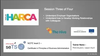 L2 Certificate in Principles of Business Administration: Session 3 of 4