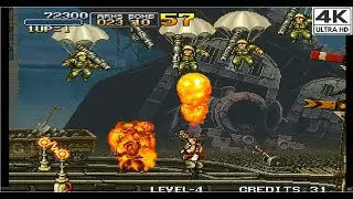 Metal Slug ROM | MAME Game 1996 (ARCADE) Videojuegos 4K Walkthrough