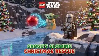 LEGO Mandalorian Christmas Rescue &ndash; Grogu Saves Christmas 🎄