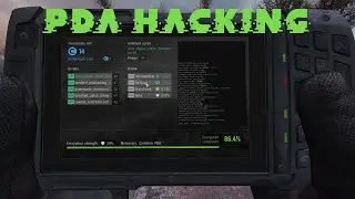 PDA Hacking In-game Showcase for S.T.A.L.K.E.R. Anomaly
