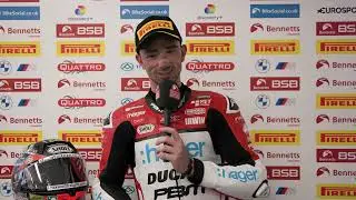2024 Bennetts British Superbike: Round 3 reactions after Race 2 from Donington Park