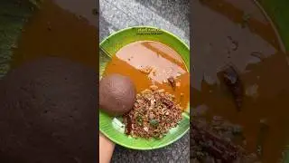 Ragi mudde Bassaru❤️🤤 #karnataka #cuisine #karnatakafood #ragimudde #bassaru #lunch #healthyfood