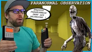 NOUVELLE MAP DES BACKROOMS || Paranormal Observation | Gameplay FR