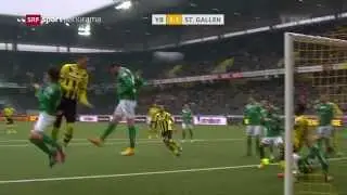 Young Boys - St.Gallen 4:2 30.11.2014