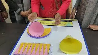 Surface area of cone working model