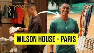 What is it Like To Be a PRO Tennis Player: Team Wilson House
