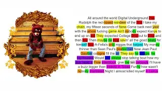 Kanye West on Last Call (Rhymes Highlighted 041)
