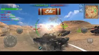 Probando mi nuevo Type79! Tank Force.