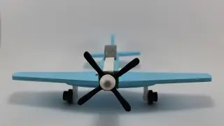 wooden toy p51 mustang airplane