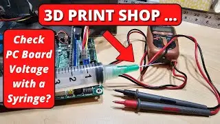 Stratasys Fortus 400mc Check PC Board Voltages with a Syringe?
