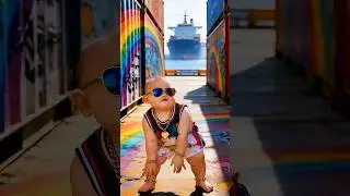 Adorable Baby Dancing Cartoon | Best Kids Dance Songs 2025 | Nursery Rhymes & Fun#shots