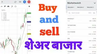 How to buy and sell in Zerodha share market app in Marathi