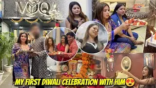 My first Diwali Celebration With him 😍| Sneha Sachdeva