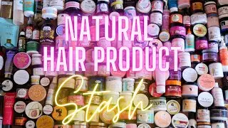 BIGGEST NATURAL HAIR PRODUCTS COLLECTION ON YOUTUBE?  - My Most Requested Video EVER | Ashkins Curls