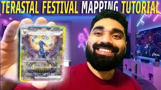 How to MAP Japanese Pokemon TERASTAL FESTIVAL Booster Box for SAR Moonbreon