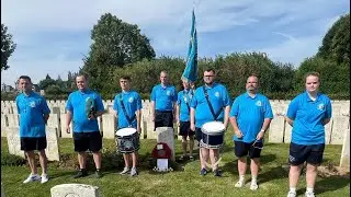 Rathcoole Protestant Boys FB Paying Homage to Acting Corporal William Pennie 2024