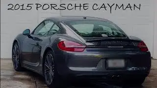 The next chapter in my Porsche life 2015 Porsche Cayman!