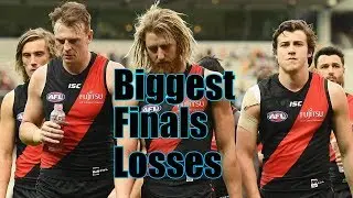 Each AFL Teams Biggest Finals Loss Ever