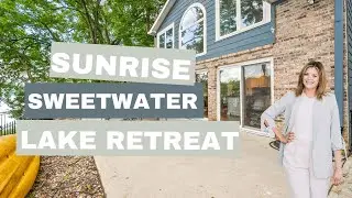 INSIDE This Turn-Key Sweetwater Lakefront Home | 60&rsquo; Main Body Frontage & Double Boat Slips!