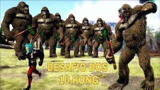 Domei 10 king kong em 1 Dia | Ark Desafios