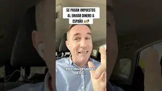Cu&aacute;ntos impuestos se pagan por enviar dinero a Espa&ntilde;a 🇪🇸 desde otro pa&iacute;s? #espa&ntilde;a #dinero #envio