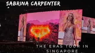 [4K] Sabrina Carpenter (Fancam) - The Eras Tour in Singapore 20240302