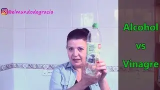 COMO LIMPIAR AZULEJOS, comparando alcohol y vinagre de limpieza | El mundo de Gracia