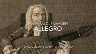 Falckenhagen Adam  - Allegro from Sonata V op. I