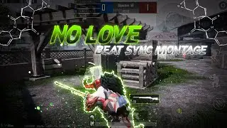 No Love - Shubh ✨ Pubg Beat Sync & Velocity Montage | LEGEND FF