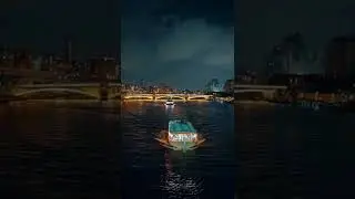 Sumida River: Yakatabune (Houseboat) in Tokyo Japan.