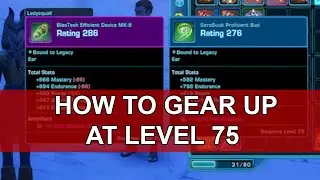 How to gear up at level 75 in Star Wars: The Old Republic