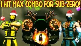 MKX Mobile. Faction Wars Family Team. Getting Klassic Sub-Zero Max Combo. Merry Christmas!