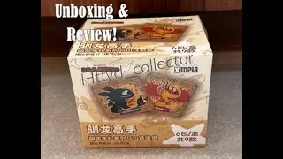 Dreamworks Dragons Badge Buttons Mystery Unboxing & Review!