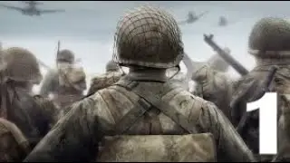 The Most Intense Opening Mission Ever | COD WWII Mission 1 Gameplay (no commentary