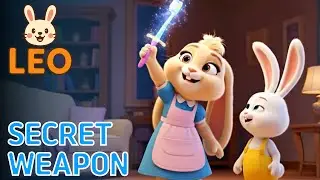 This bunny's breath is a SECRET WEAPON! 😱 #bunny  #rabbit  #animation  #cute