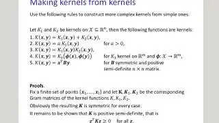 07 Kernels, pt 3/4   Kernels Properties