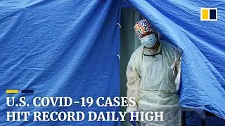 US sets record high for daily new coronavirus cases with more than 142,000 infections reported