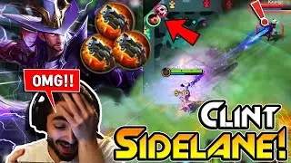CLINT = BEST MARKSMAN SIDELANE?! | Mobile Legends | MobaZane